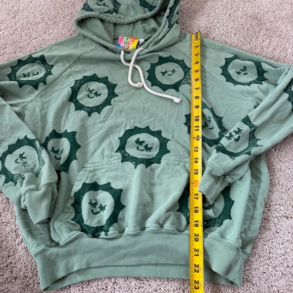 Big Bud Press Sun Baby Hand Stamped Hoodie S - Picture 5 of 8